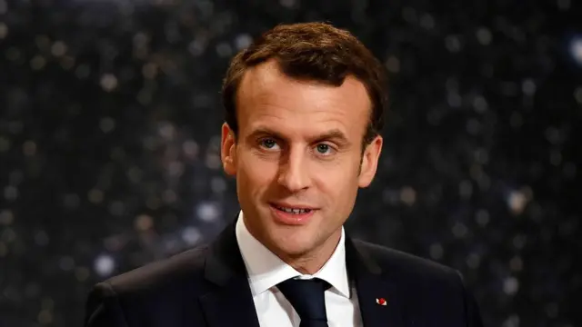 Fransa Cumhurbaşkanı Emmanuel Macron