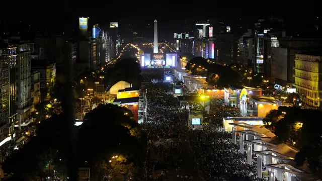 Los festejos por el bicentenario de la Revolución de Mayo en Buenos Aires, en mayo de 2010