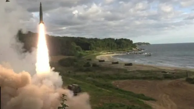 كوريا الجنوبية أجرت تجارب إطلاق صاروخية ردا على الجارة الشمالية