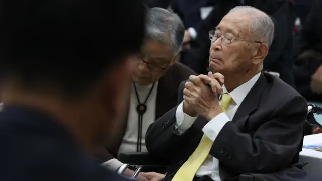 백선엽 예비역 대장이 21일 오후 서울 용산 전쟁기념관에서 열린 9.19남북군사합의 국민대토론회에 참석했다