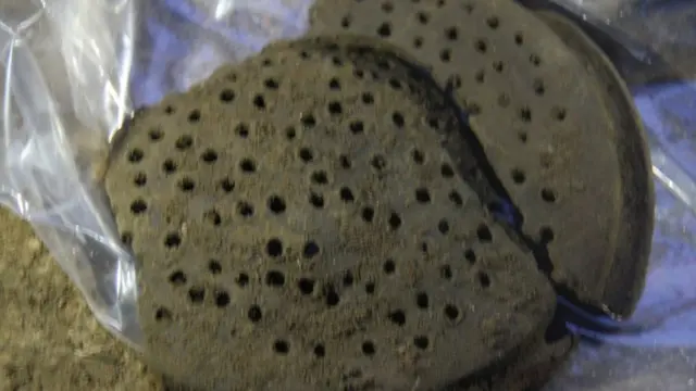 கீழடி ஐந்தாம் கட்ட ஆய்வில் கிடைத்த வடிகால் அமைப்பு