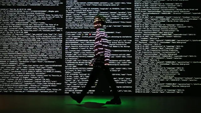 Проекція потоку даних з Twitter,