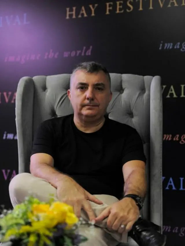 Manuel Vilas en el Hay Festival Querétaro 2018.