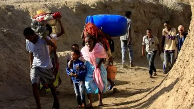 Abanya-Ethiopia bahungira muri Sudan