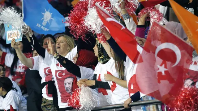 AKP Kongresi'nden kadınlar