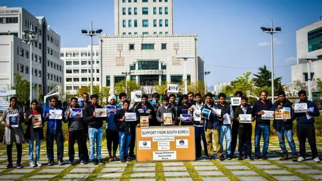 தமிழகத்திற்காக தென் கொரியாவில் ஓங்கி ஒலித்த தமிழர்கள் குரல்