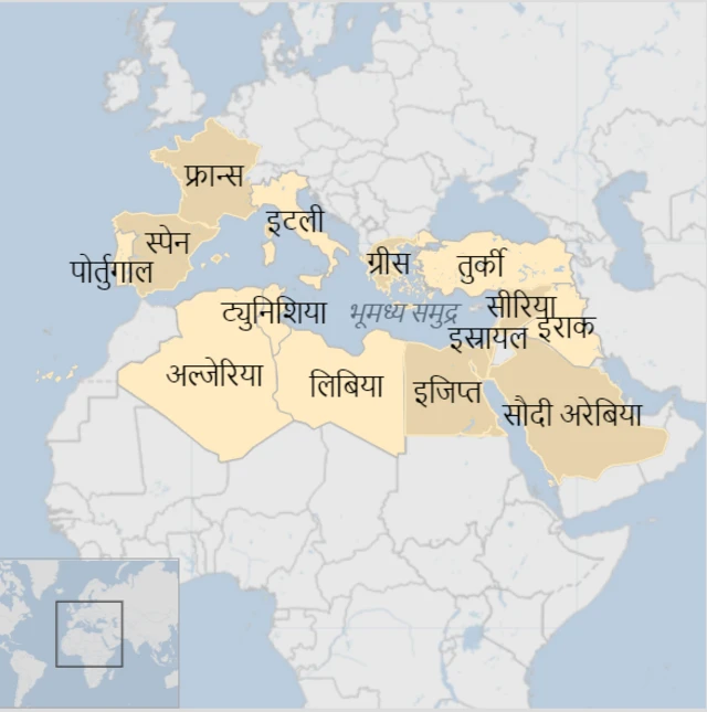 लिबियाचं महत्त्वपूर्ण स्थान