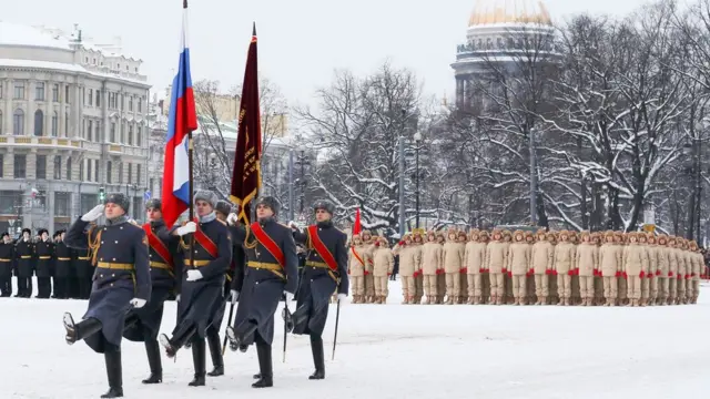 парад в Петербурге