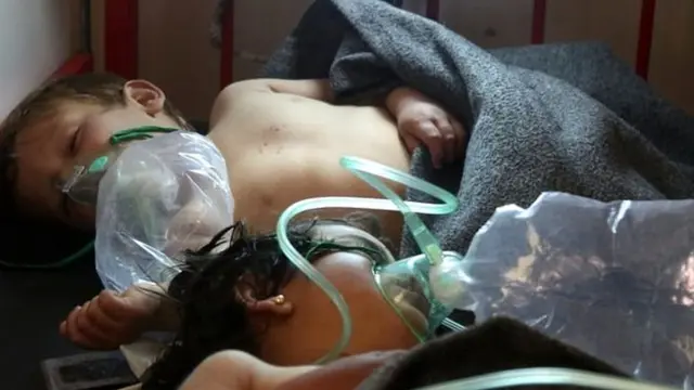 شام، متاثرہ بچہ