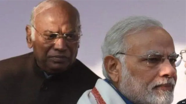 మోదీ, ఖర్గే