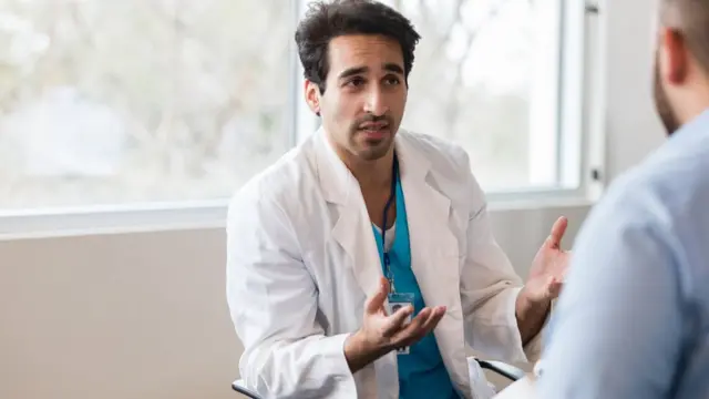 Consulta médica.