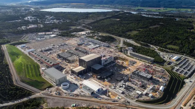 Centro do Iter no sul da França