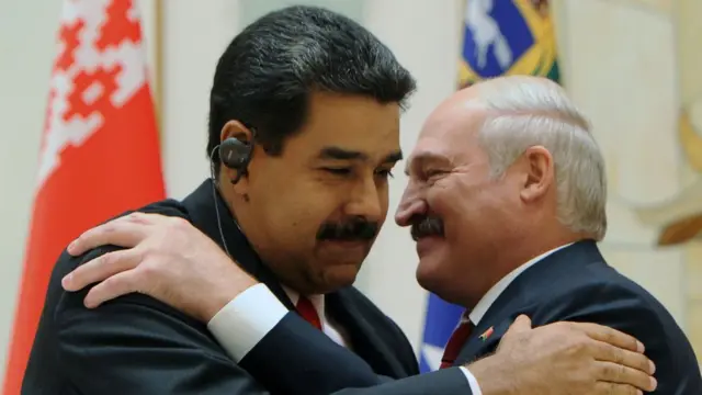Николас Мадуро менен Александр Лукашенко