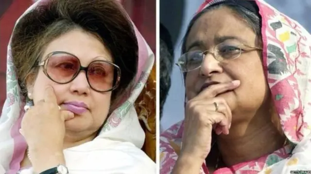 ખાલિદા ઝિયા અને શેખ હસીના