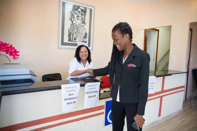 Nadine Taleis na Faculdade Mauá