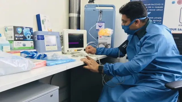 घर में आईसीयू