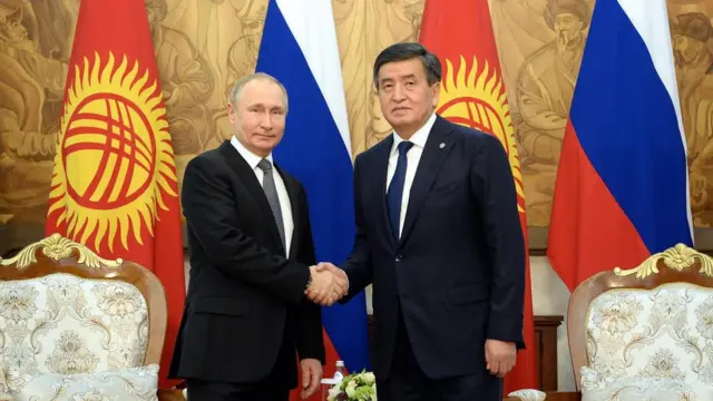 Жээнбеков менен Путин