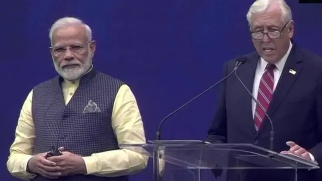 स्टोनी होयर और पीएम मोदी