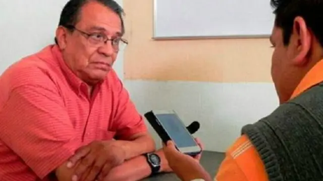 Una foto donde aparece Rodríguez