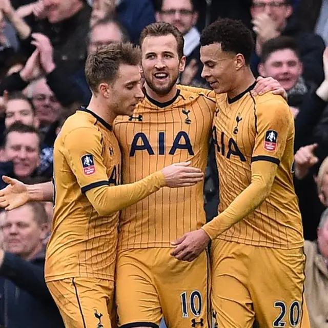 Christian Erikssen, Harry Kane y Dele Alli