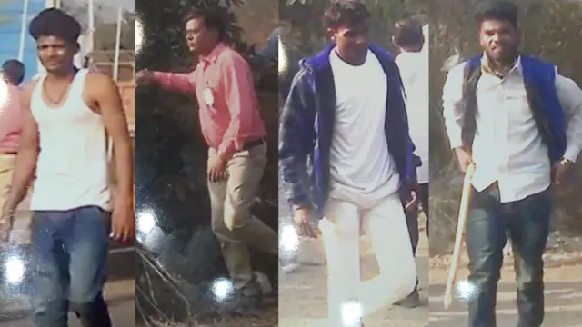 फटांगडे मृत्यू प्रकरणात पोलिसांनी प्रसिद्ध केलेल्या 4 संशयितांचे फोटो