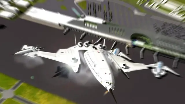 Flash Falcon сможет взлетать и приземляться вертикально за счет двигателей с отклоняемым вектором тяги