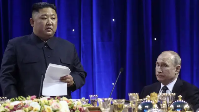 Ким Чен Ын и Путин