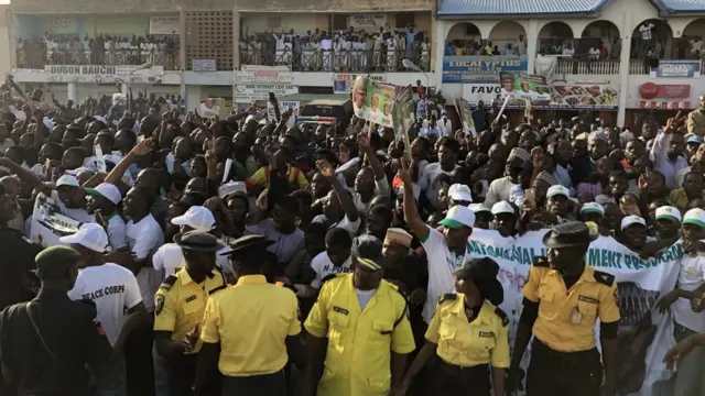 Shugaban na Najeriya ya ce tarbar da aka yi masa ta aike da sako ga 'yan hamayya