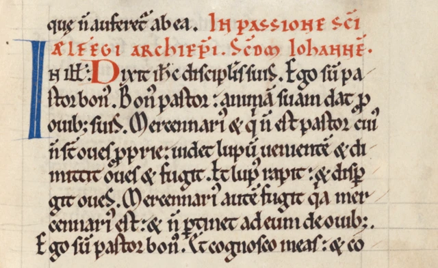 St. Alphege no saltério Becket