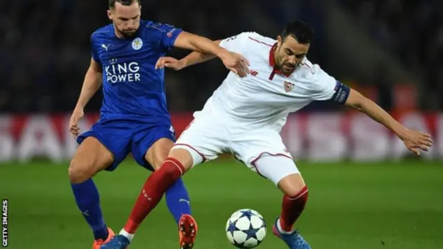 Iborra (kulia) alikua katika kikosi kilichoitimua Sevilla katika ligi ya mabingwa msimu uliyopita