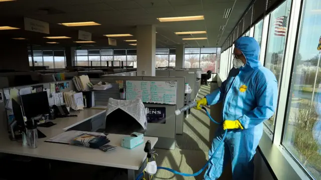 Дезинфекция офиса