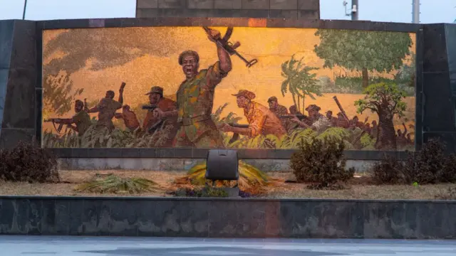 Guerra en Angola.