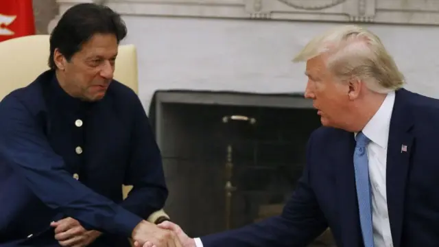 ఇమ్రాన్ ఖాన్, డోనల్డ్ ట్రంప్