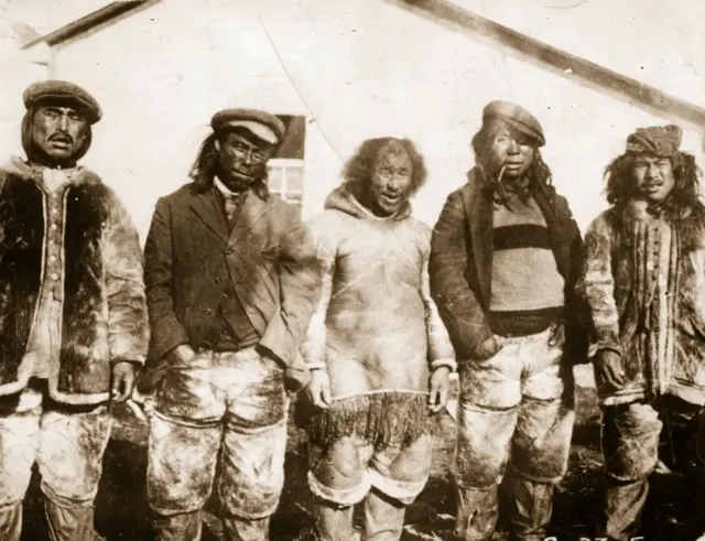 1900 civarında Kanada'daki yerliler