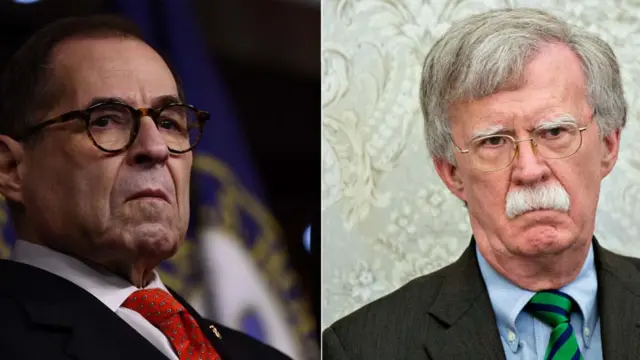 Jerry Nadler (left) and John Bolton