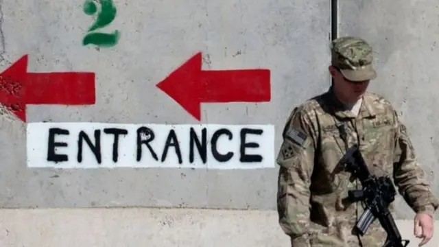 امریکی میں امریکی افواج