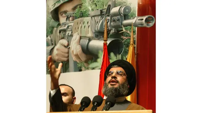 حسن نصر الله زعيم جماعة حزب الله اللبنانية (أرشيفية)