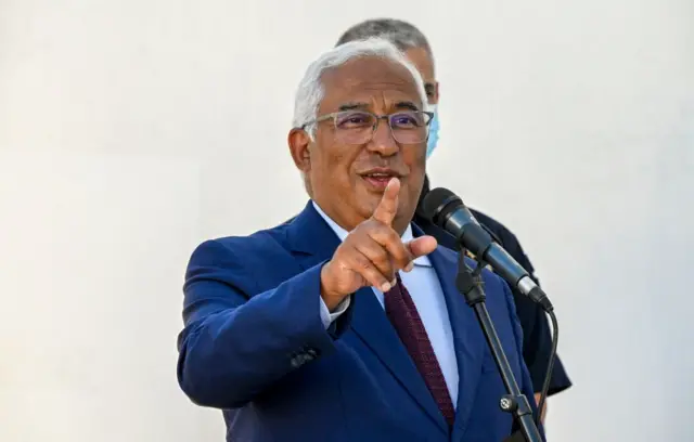 António Costa, primer ministro de Portugal.