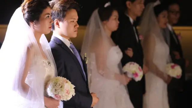 외국인 노동자 합동결혼식