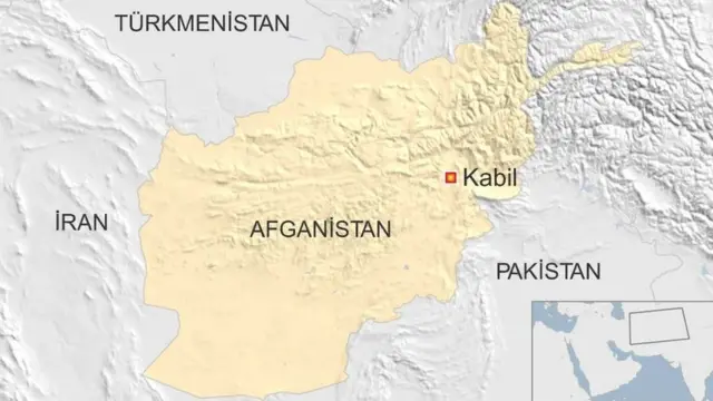 Afganistan haritası