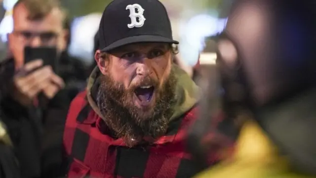 ผู้ประท้วงในกรุงเฮก