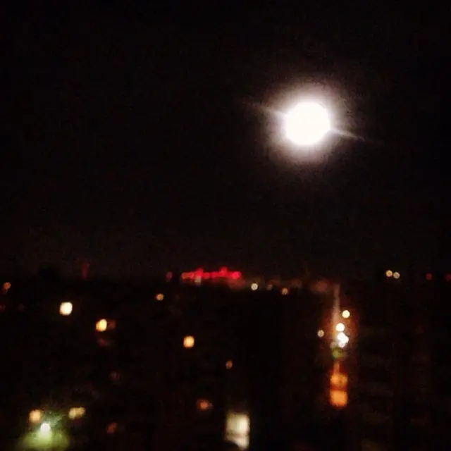 Частичное лунное затмение