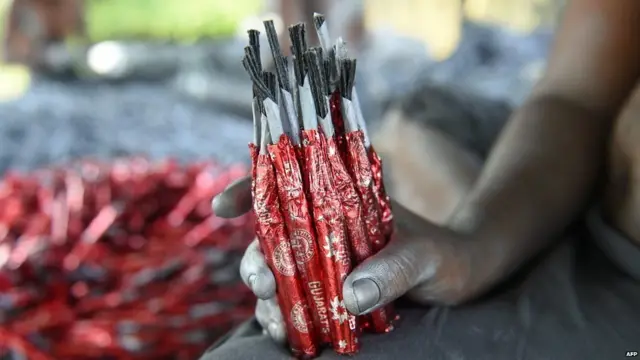 दिवाली, पटाखे