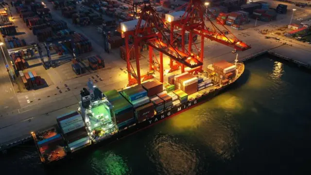 Порт в Китае