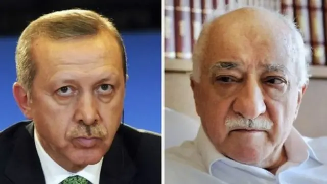 Türkiyə prezidenti Erdoğan və dini xadim Fethullah Gülen