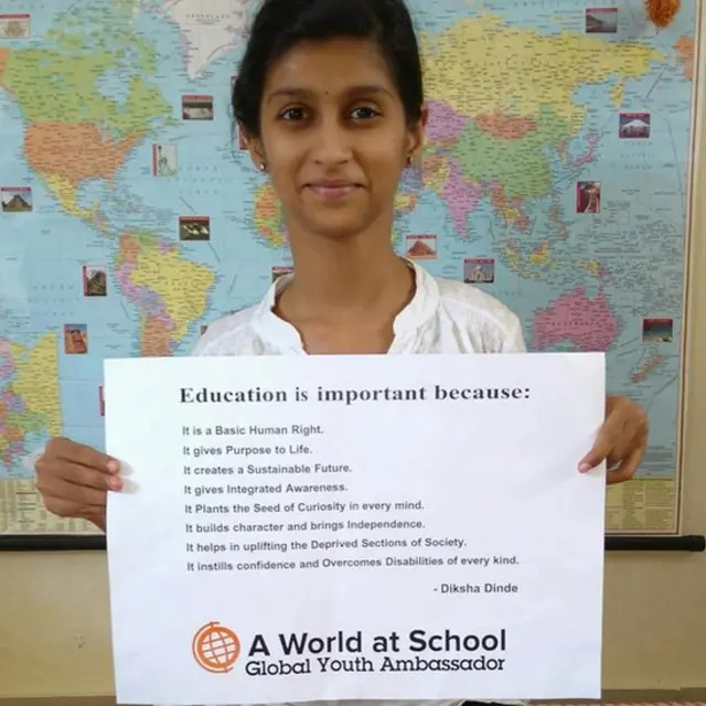 मलेशियात दीक्षा 'सर्वसमावेशक शिक्षण' या संकल्पनेवर बोलणार आहे.