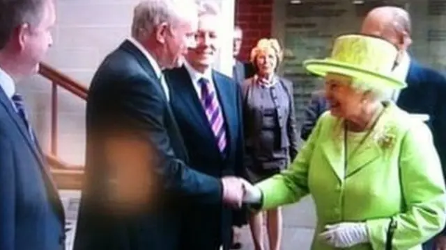 The Queen and Martin McGuinness