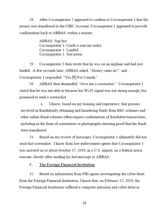 Andrew John Innocenti Affidavit