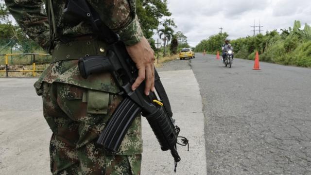Ejército en alerta en departamento de Antioquía.