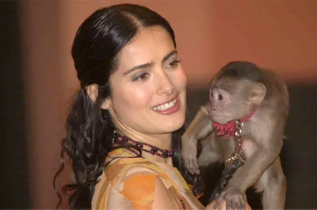 ఫ్రిదా సినిమాపై 2001లో ప్రెస్ కాన్ఫరెన్స్‌లో పాల్గొన్న సల్మా హాయెక్